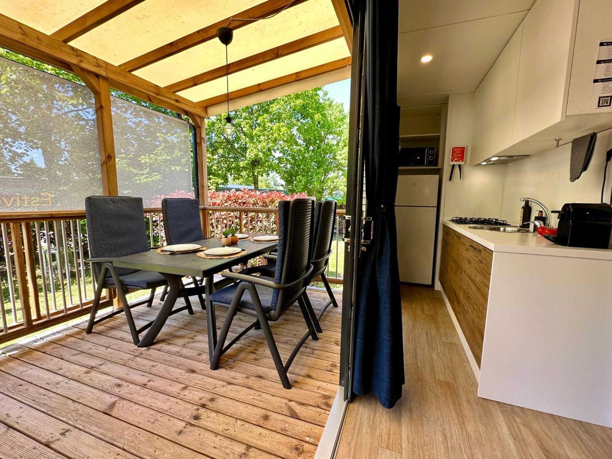 Estivo Premium Plus Mobile Homes On Camping Pra Delle Torri Caorle Exterior foto